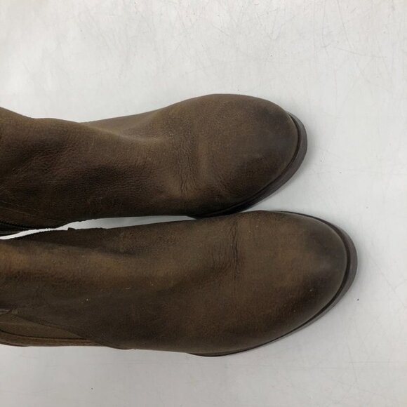 Vince Camuto brown Hayes Chunky leather ankle bootie 5.5 - Picture 12 of 15